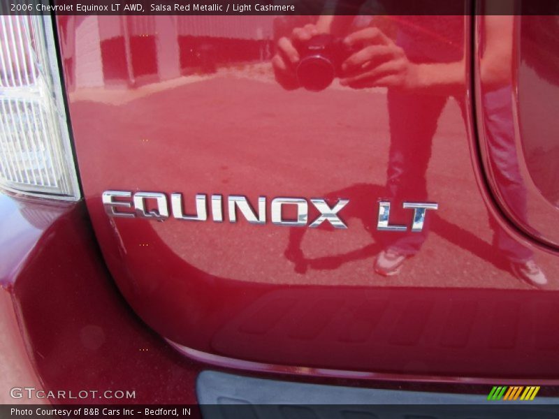Salsa Red Metallic / Light Cashmere 2006 Chevrolet Equinox LT AWD