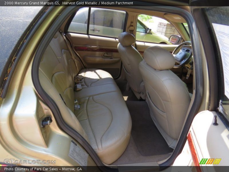 Harvest Gold Metallic / Medium Parchment 2000 Mercury Grand Marquis GS