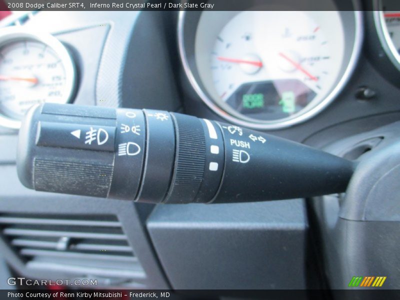Inferno Red Crystal Pearl / Dark Slate Gray 2008 Dodge Caliber SRT4