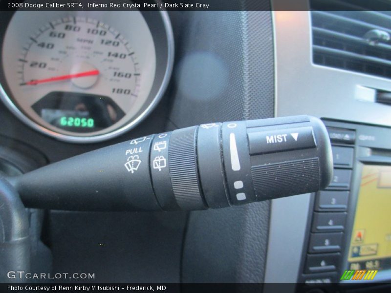 Inferno Red Crystal Pearl / Dark Slate Gray 2008 Dodge Caliber SRT4