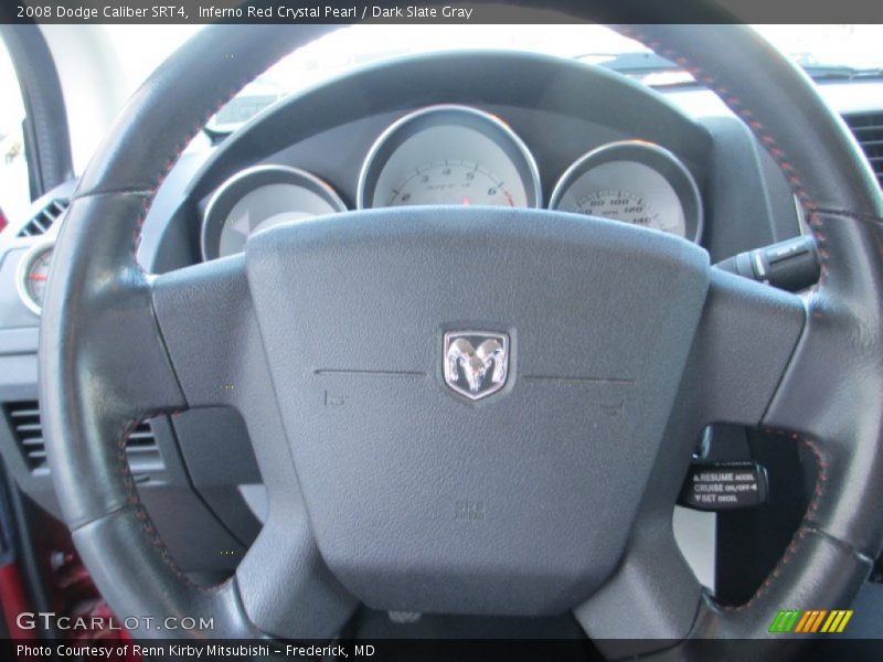 Inferno Red Crystal Pearl / Dark Slate Gray 2008 Dodge Caliber SRT4