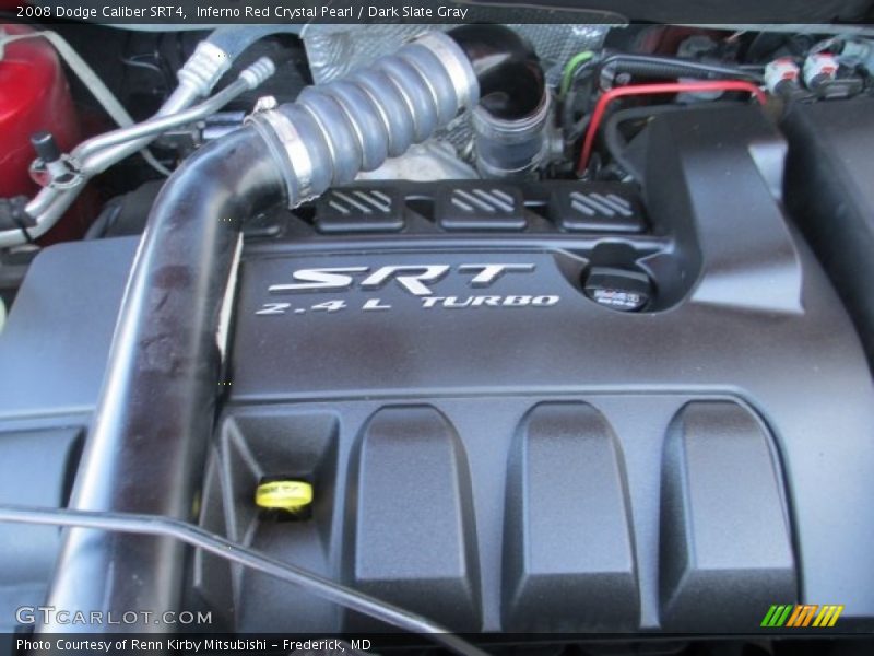 Inferno Red Crystal Pearl / Dark Slate Gray 2008 Dodge Caliber SRT4