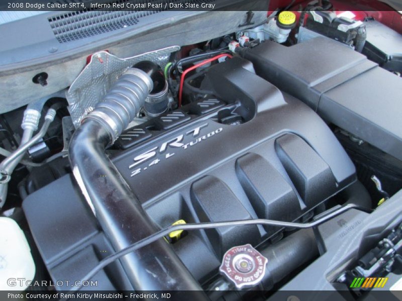 Inferno Red Crystal Pearl / Dark Slate Gray 2008 Dodge Caliber SRT4