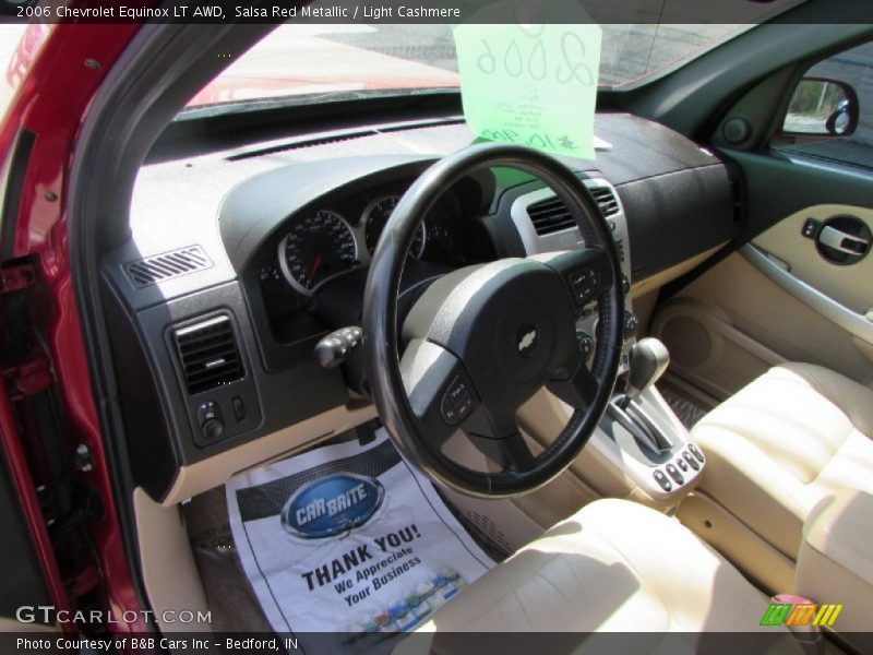 Salsa Red Metallic / Light Cashmere 2006 Chevrolet Equinox LT AWD