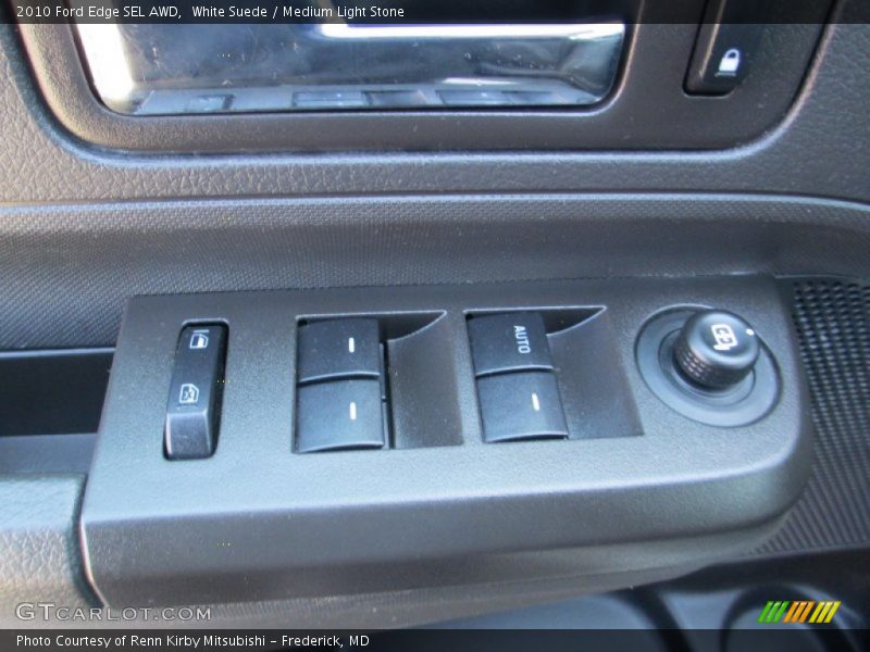 White Suede / Medium Light Stone 2010 Ford Edge SEL AWD