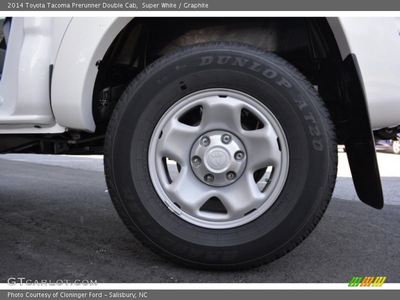 Super White / Graphite 2014 Toyota Tacoma Prerunner Double Cab