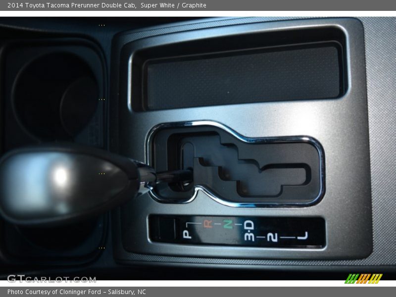 Super White / Graphite 2014 Toyota Tacoma Prerunner Double Cab