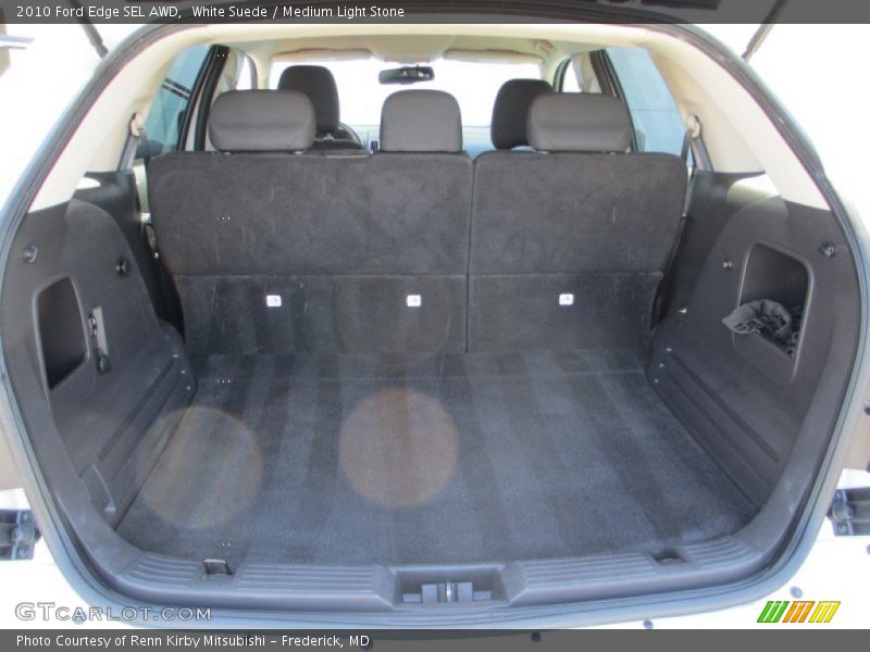 White Suede / Medium Light Stone 2010 Ford Edge SEL AWD