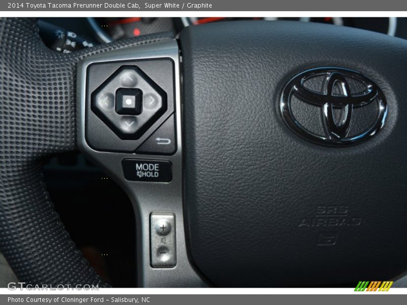 Super White / Graphite 2014 Toyota Tacoma Prerunner Double Cab