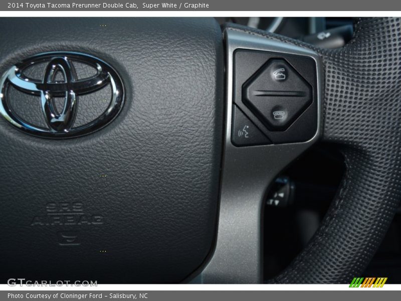 Super White / Graphite 2014 Toyota Tacoma Prerunner Double Cab