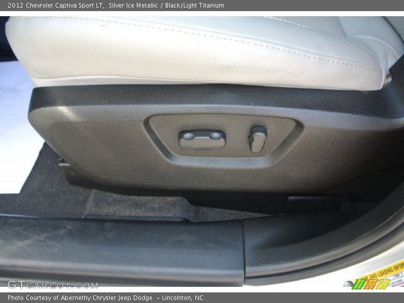 Silver Ice Metallic / Black/Light Titanium 2012 Chevrolet Captiva Sport LT