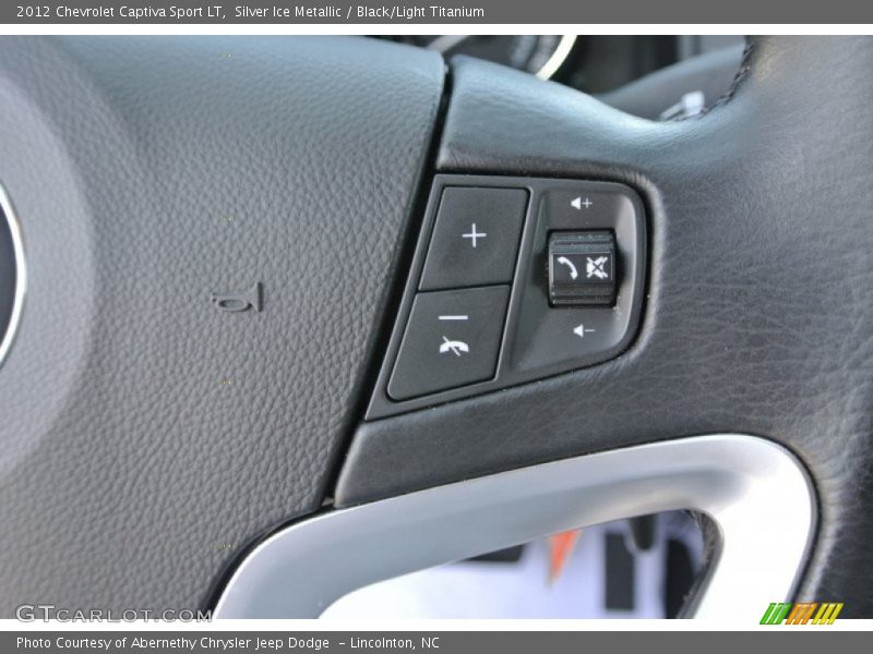 Silver Ice Metallic / Black/Light Titanium 2012 Chevrolet Captiva Sport LT