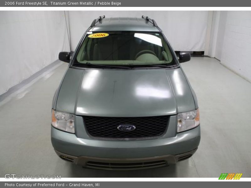 Titanium Green Metallic / Pebble Beige 2006 Ford Freestyle SE