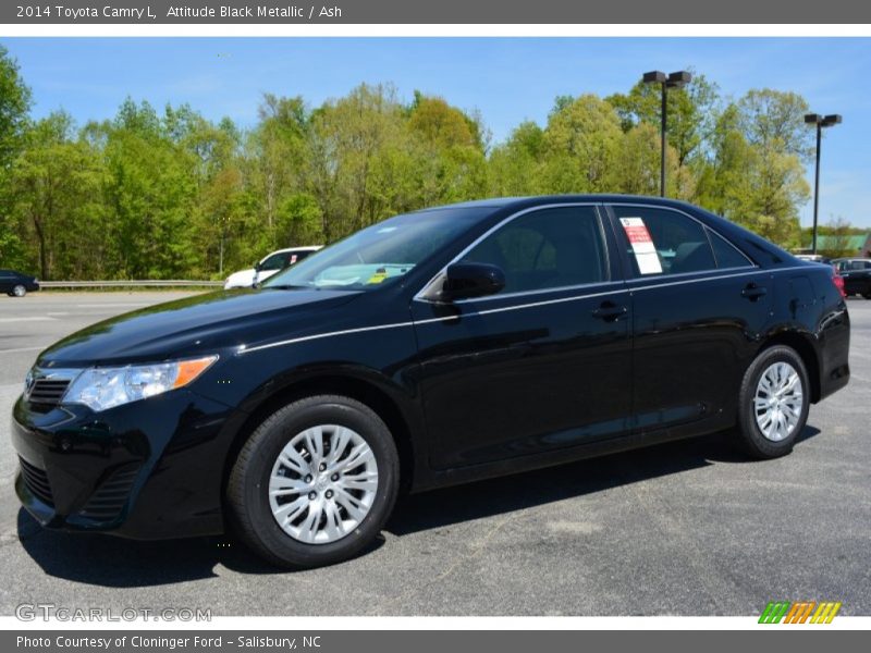 Attitude Black Metallic / Ash 2014 Toyota Camry L