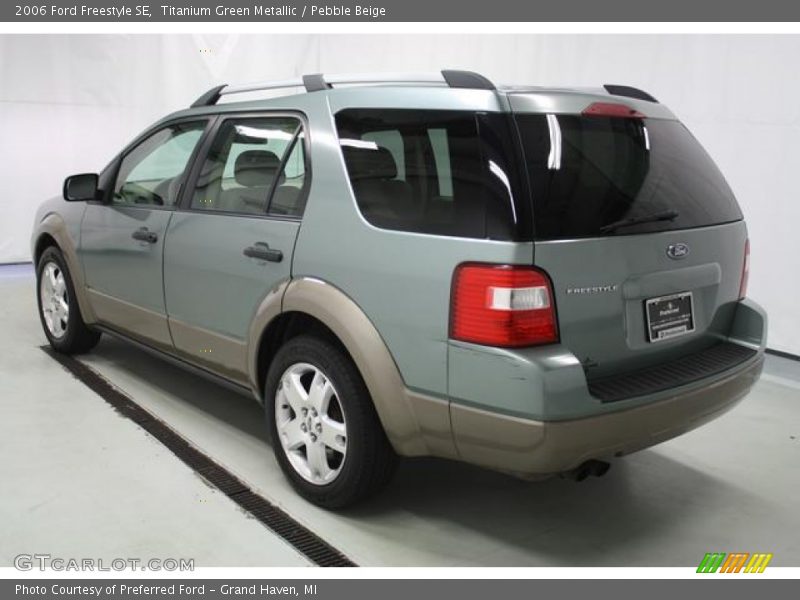 Titanium Green Metallic / Pebble Beige 2006 Ford Freestyle SE