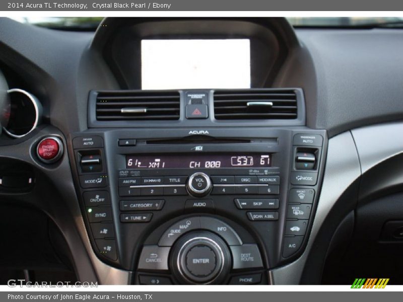 Crystal Black Pearl / Ebony 2014 Acura TL Technology