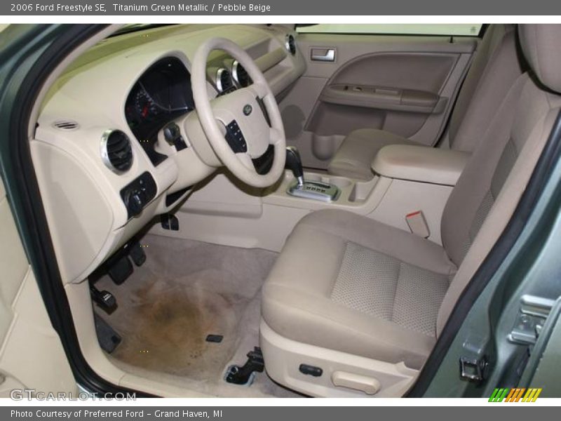 Titanium Green Metallic / Pebble Beige 2006 Ford Freestyle SE