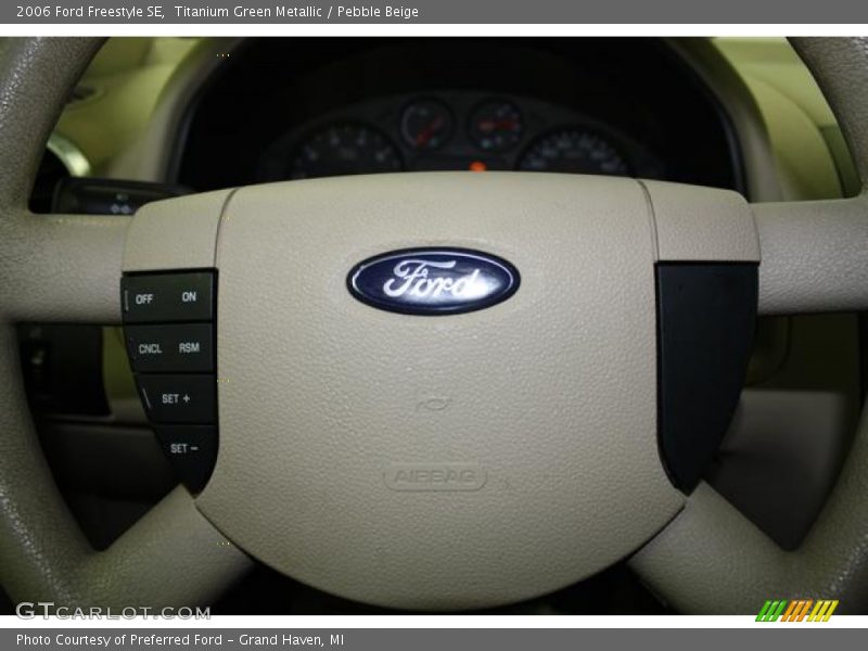 Titanium Green Metallic / Pebble Beige 2006 Ford Freestyle SE