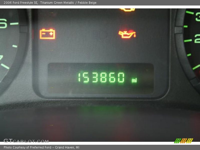 Titanium Green Metallic / Pebble Beige 2006 Ford Freestyle SE