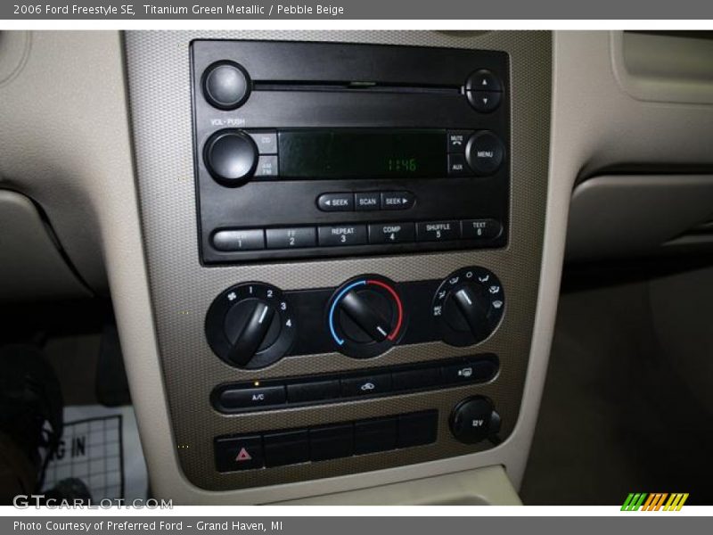 Titanium Green Metallic / Pebble Beige 2006 Ford Freestyle SE