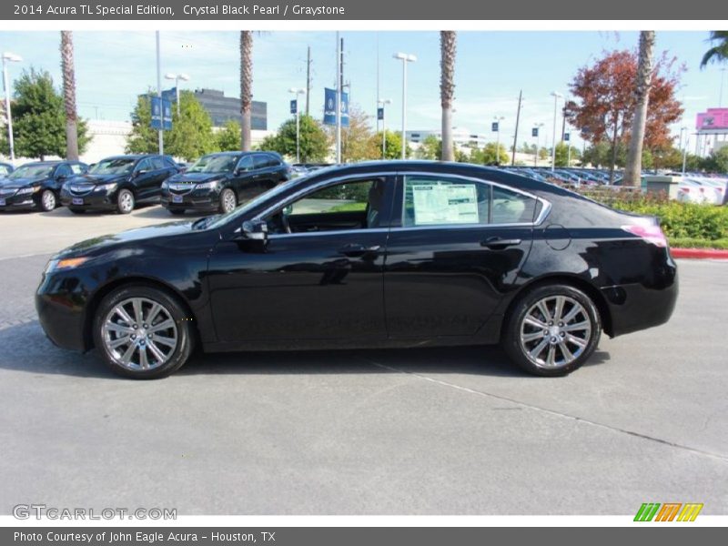 Crystal Black Pearl / Graystone 2014 Acura TL Special Edition