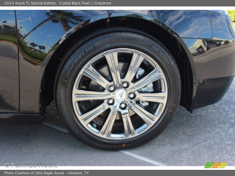 Crystal Black Pearl / Graystone 2014 Acura TL Special Edition