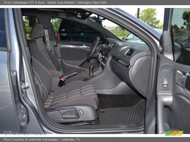 United Gray Metallic / Interlagos Plaid Cloth 2010 Volkswagen GTI 4 Door