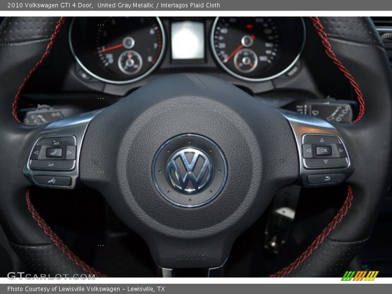 United Gray Metallic / Interlagos Plaid Cloth 2010 Volkswagen GTI 4 Door