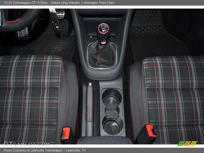 United Gray Metallic / Interlagos Plaid Cloth 2010 Volkswagen GTI 4 Door