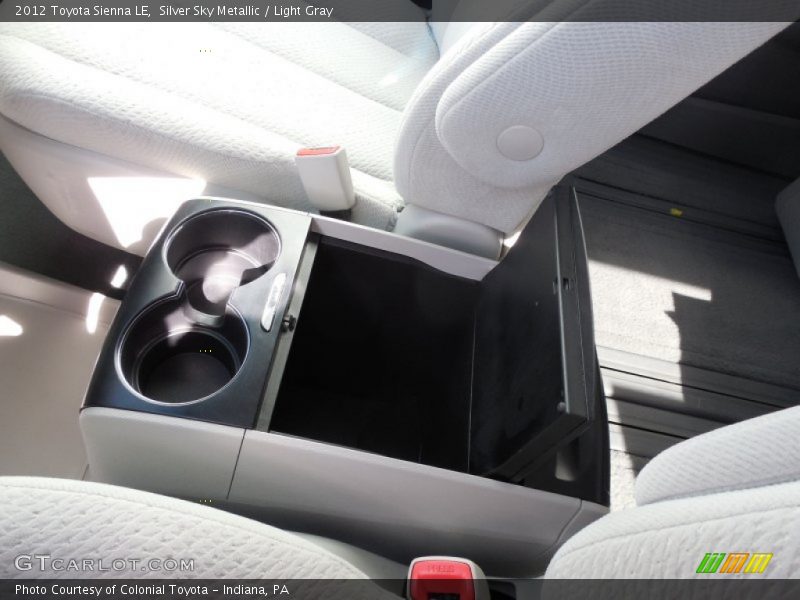Silver Sky Metallic / Light Gray 2012 Toyota Sienna LE
