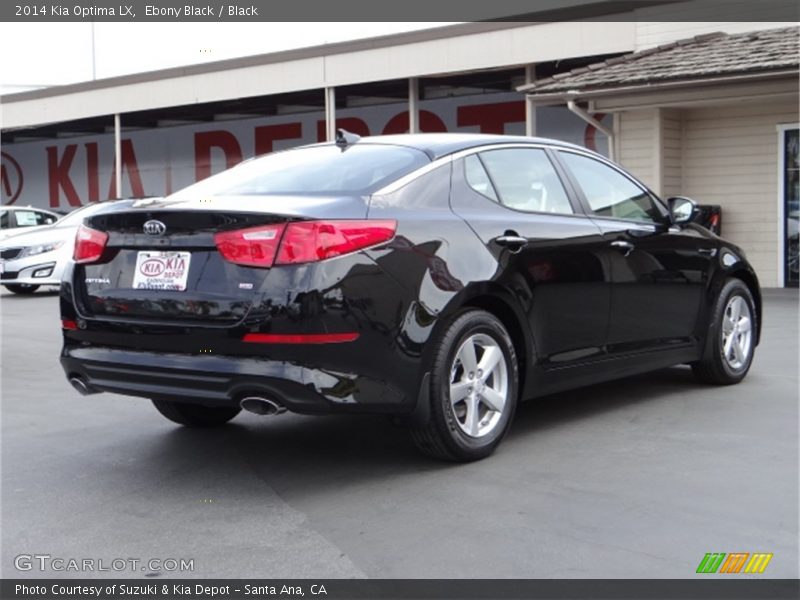 Ebony Black / Black 2014 Kia Optima LX