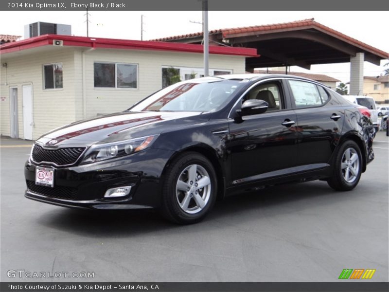 Ebony Black / Black 2014 Kia Optima LX