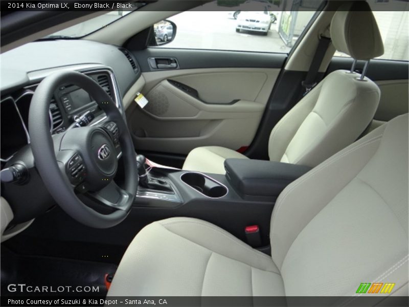 Ebony Black / Black 2014 Kia Optima LX