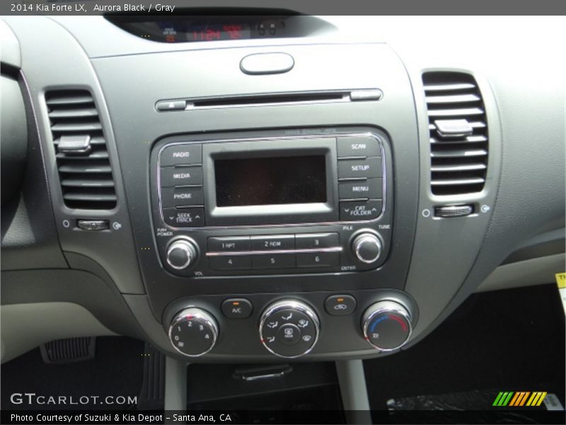 Aurora Black / Gray 2014 Kia Forte LX