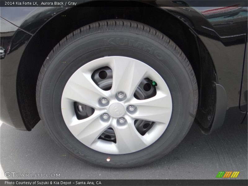 Aurora Black / Gray 2014 Kia Forte LX