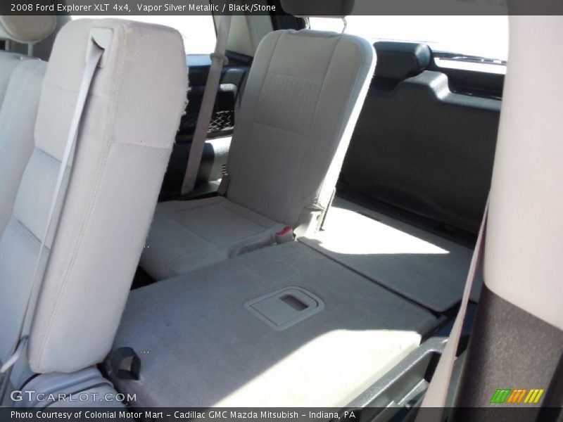 Vapor Silver Metallic / Black/Stone 2008 Ford Explorer XLT 4x4