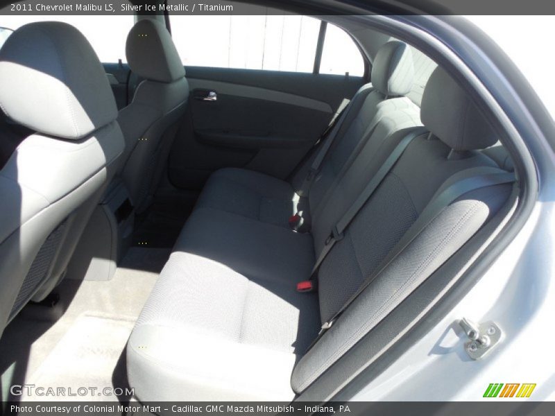 Silver Ice Metallic / Titanium 2011 Chevrolet Malibu LS