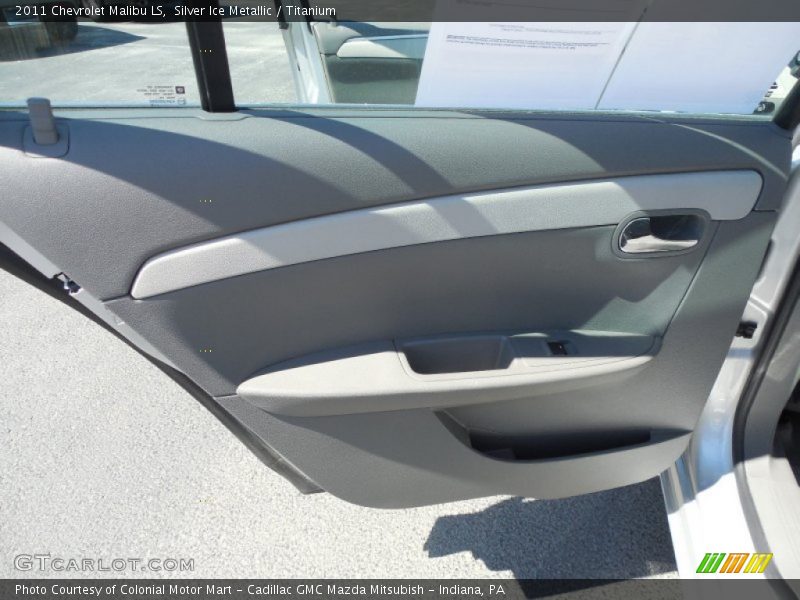Silver Ice Metallic / Titanium 2011 Chevrolet Malibu LS