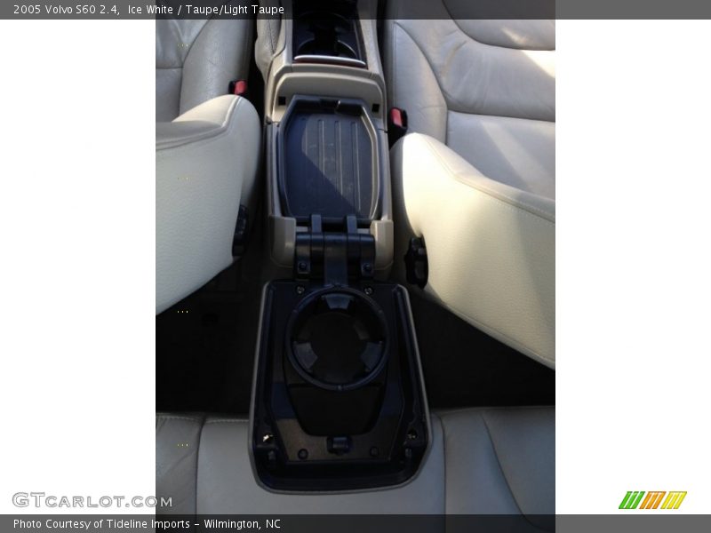 Ice White / Taupe/Light Taupe 2005 Volvo S60 2.4
