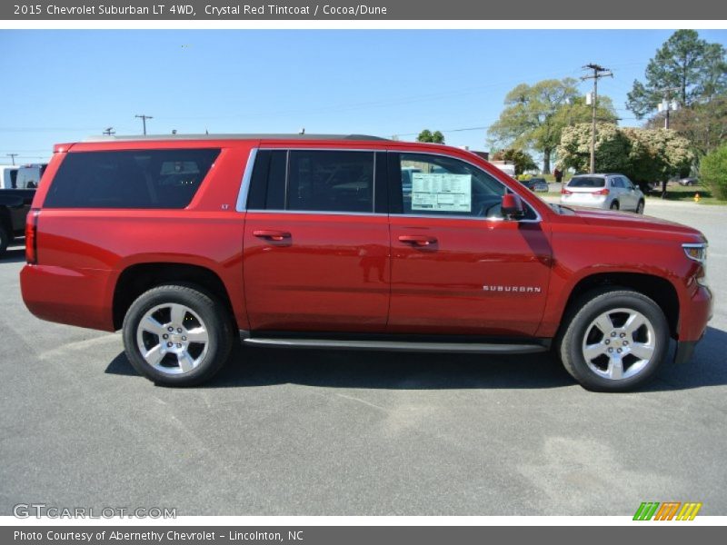  2015 Suburban LT 4WD Crystal Red Tintcoat
