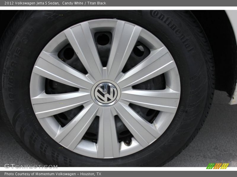 Candy White / Titan Black 2012 Volkswagen Jetta S Sedan