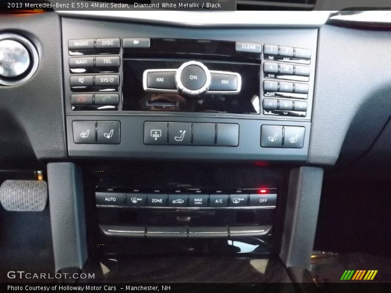 Diamond White Metallic / Black 2013 Mercedes-Benz E 550 4Matic Sedan