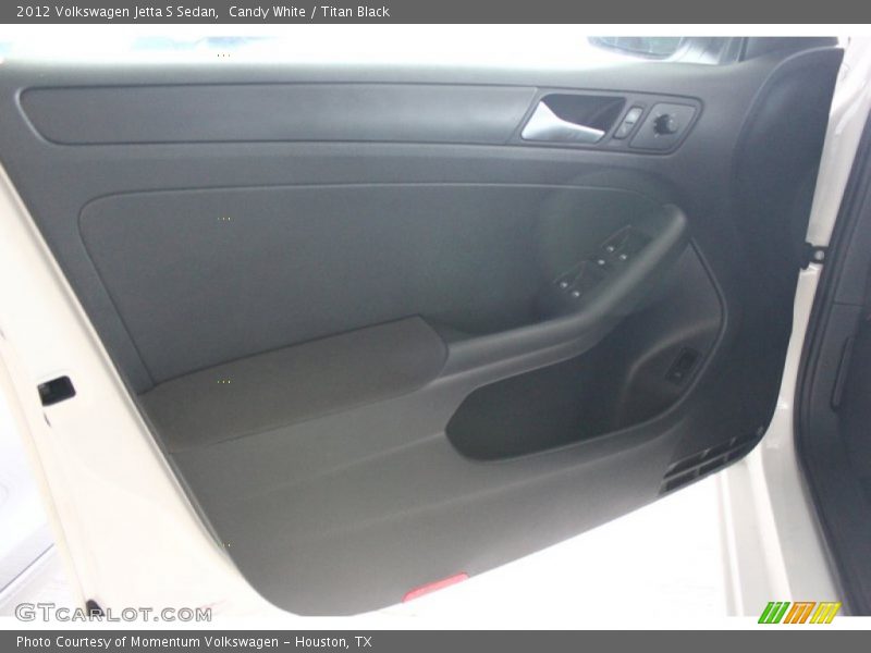 Candy White / Titan Black 2012 Volkswagen Jetta S Sedan