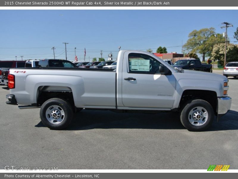  2015 Silverado 2500HD WT Regular Cab 4x4 Silver Ice Metallic