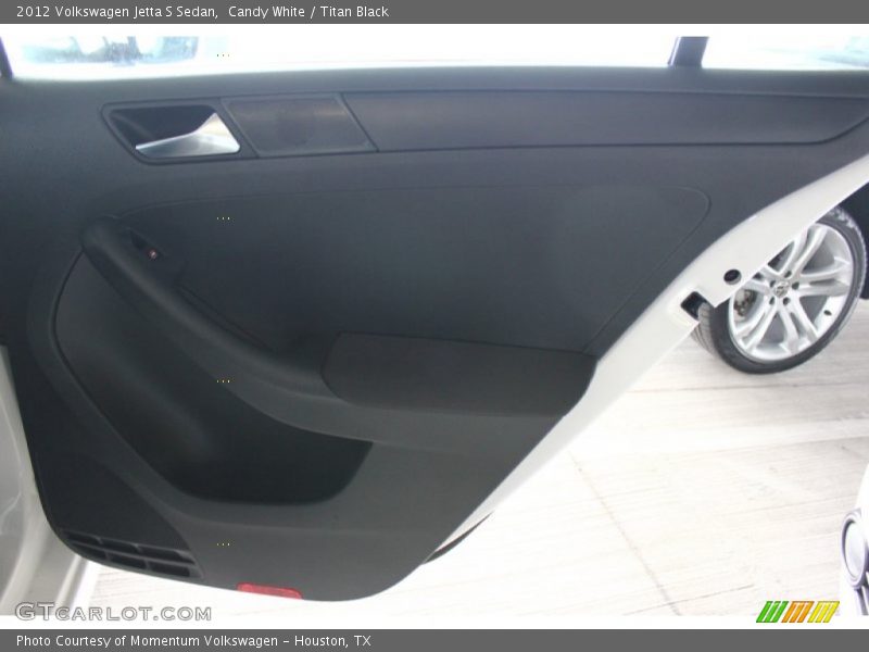 Candy White / Titan Black 2012 Volkswagen Jetta S Sedan