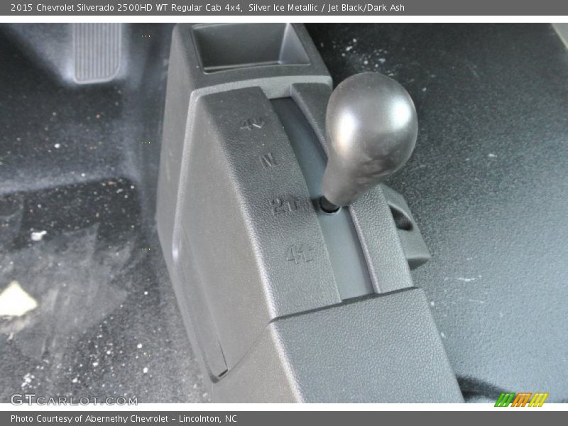 Silver Ice Metallic / Jet Black/Dark Ash 2015 Chevrolet Silverado 2500HD WT Regular Cab 4x4