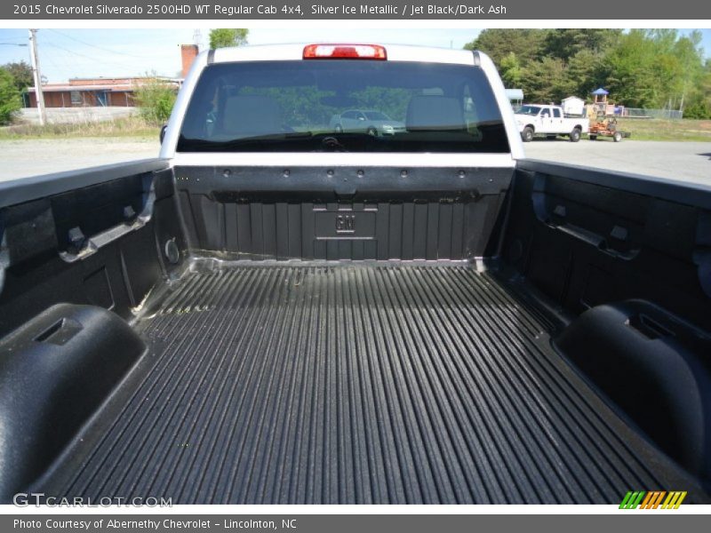 Silver Ice Metallic / Jet Black/Dark Ash 2015 Chevrolet Silverado 2500HD WT Regular Cab 4x4