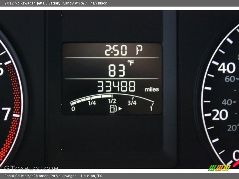 Candy White / Titan Black 2012 Volkswagen Jetta S Sedan