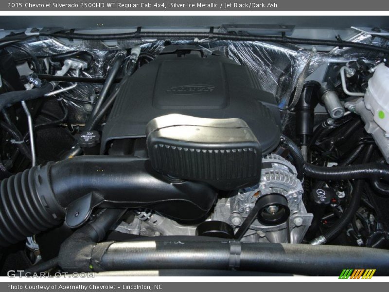 Silver Ice Metallic / Jet Black/Dark Ash 2015 Chevrolet Silverado 2500HD WT Regular Cab 4x4