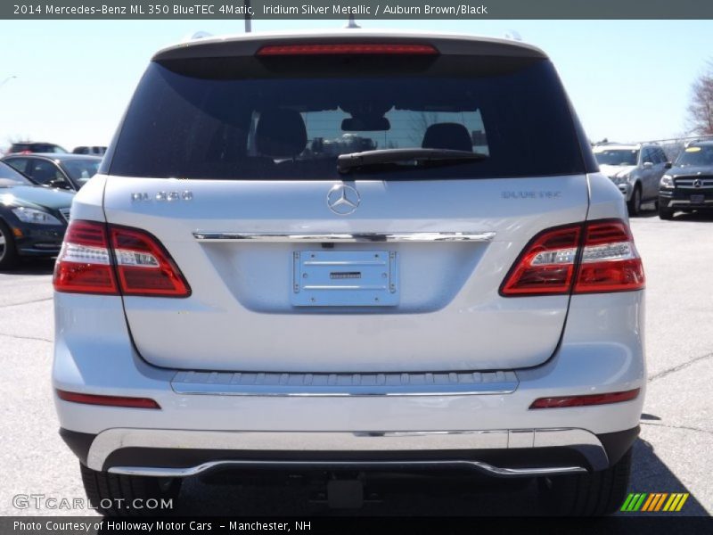 Iridium Silver Metallic / Auburn Brown/Black 2014 Mercedes-Benz ML 350 BlueTEC 4Matic